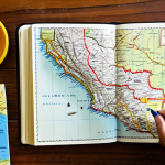Planning the Road Trip**

"A vibrant travel journal open on a wooden table.  The pages show a hand-drawn map of Colombia with highlighted routes, photographs of popular destinations like Medellín and Cartagena, and handwritten notes about lodging and activities.  Scattered around are colorful pens, a compass, and a steaming cup of Colombian coffee.  Warm, inviting light.  Detailed textures.  High resolution.  Safe for work.  Family-friendly."

**